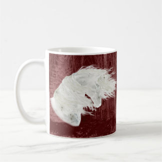 Winter Wonderland Friesian Horse 2-Sided Mug Kaffeetasse