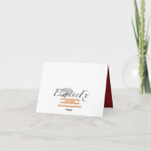 Winter Wonderland Friesian Pferd 2 Karte (Rückseite)