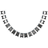 Winter Wonderland Frozen Ice Mr. & Mrs. Wedding Wimpelkette (Alle)