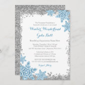 Winter Wonderland Gala Ball Einladungen (Vorne/Hinten)