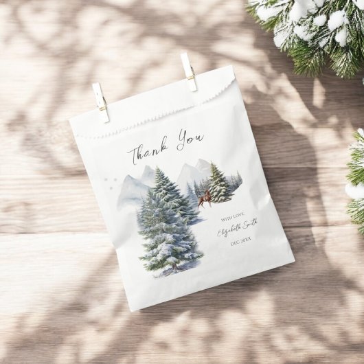 Winter Wonderland Gender Neutral Es ist kalt drauß Geschenktütchen