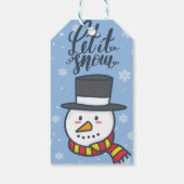 Winter Wonderland Geschenkanhänger (Rückseite)