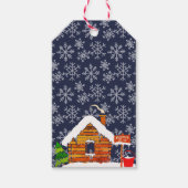 Winter Wonderland - Geschenketiketten Geschenkanhänger (Vorderseite)