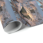 Winter Wonderland Geschenkpapier (Rolleneckpunkt)