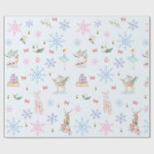 Winter Wonderland Geschenkpapier (Flach)