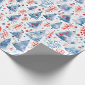 Winter Wonderland Geschenkpapier (Ecke)