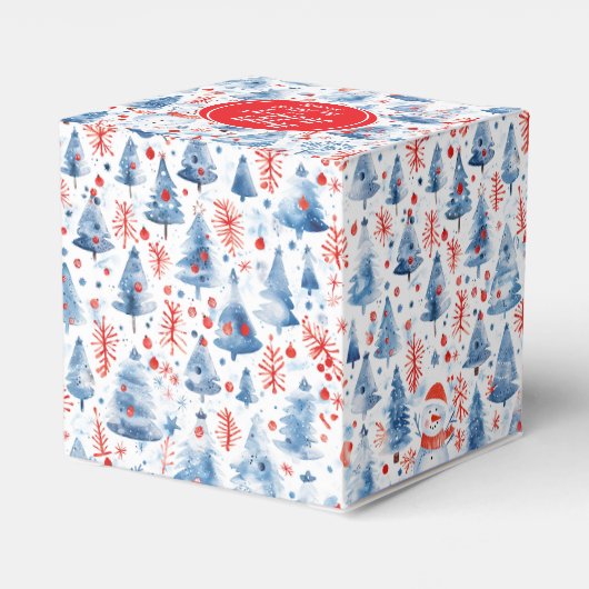 Winter Wonderland Geschenkschachtel (Rückseite)