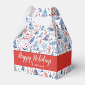 Winter Wonderland Geschenkschachtel (Rückseite)