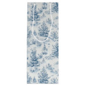 winter wonderland geschenktüte für weinflaschen (Rückseite)