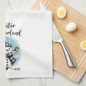 Winter Wonderland Geschirrtuch (Viertel Falte)