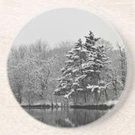 Winter Wonderland Getränkeuntersetzer