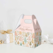 Winter Wonderland Girl Baby Dusche Geschenkschachtel