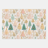 Winter Wonderland Girl Birthday Geschenkpapier Set (Vorderseite 2)