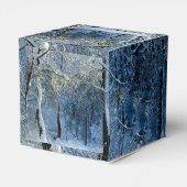 Winter Wonderland Glittery Snow Forest Fvor Box Geschenkschachtel (Rückseite)