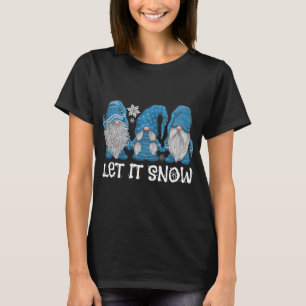 Winter Wonderland Gnomes Winter Snowy Gnomes Schne T-Shirt