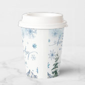 Winter Wonderland Hello Baby Paper Cups Pappbecher (Rechts)