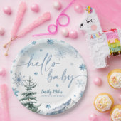 Winter Wonderland Hello Baby Paper Teller (Party)