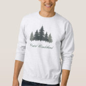 Winter Wonderland Herren Sweatshirt (Vorderseite)