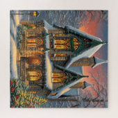 Winter Wonderland House Puzzle (Horizontal)