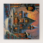 Winter Wonderland House Puzzle (Horizontal)