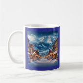 Winter Wonderland in Crested Butte, Colorado Kaffeetasse (Links)