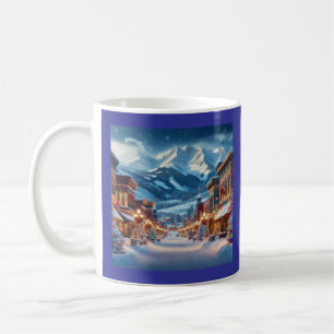 Winter Wonderland in Crested Butte, Colorado Kaffeetasse