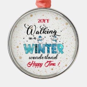 Winter Wonderland individuell gestalten Ornament Aus Metall