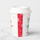 Winter Wonderland individuell gestalten Pappbecher (Rechts)