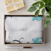 Winter Wonderland individuell gestalten Seidenpapier (Geschenk)