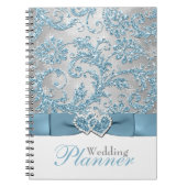 Winter Wonderland, Joined Hearts Wednotebook Notizblock (Vorderseite)