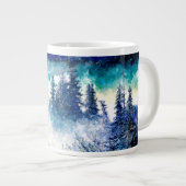 Winter Wonderland Jumbo-Tasse (Vorderseite Rechts)