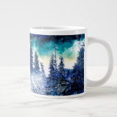 Winter Wonderland Jumbo-Tasse (Rechts)