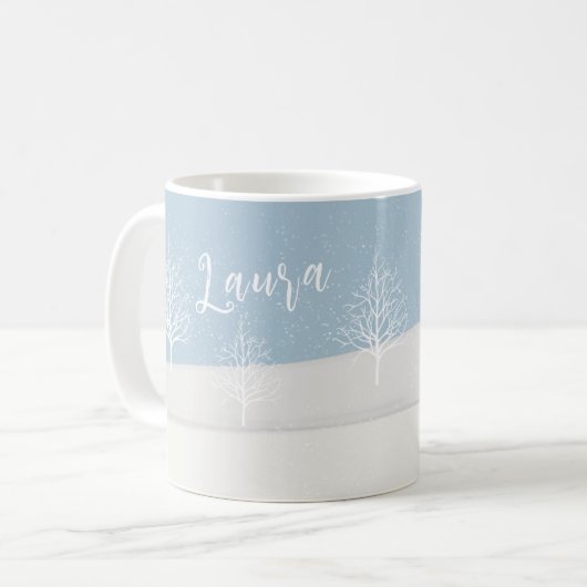 Winter Wonderland Kaffeetasse (Vorderseite Links)
