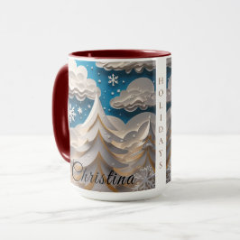 Winter Wonderland Kaffeetasse
