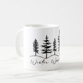 Winter Wonderland Kaffeetasse (Vorderseite Links)