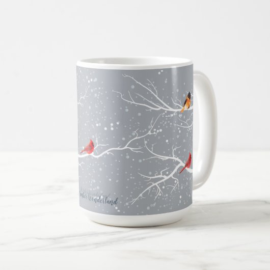 Winter Wonderland Kaffeetasse (VorderseiteRechts)