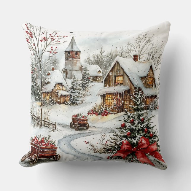 Winter Wonderland Kissen (Vorderseite)