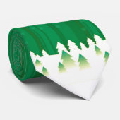 Winter Wonderland Krawatte (Gerollt)