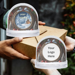 Winter Wonderland Kundenwertgeschenk Schneekugeln