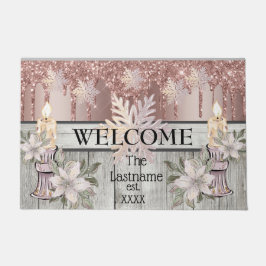 Winter Wonderland Landhaus Fußmatte