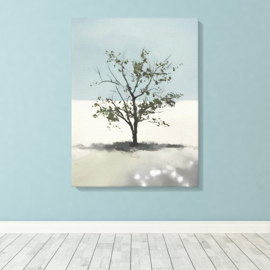 Winter Wonderland Leinwanddruck (Insitu (Holzboden))