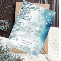 Winter Wonderland, Lichterketten Hochzeit