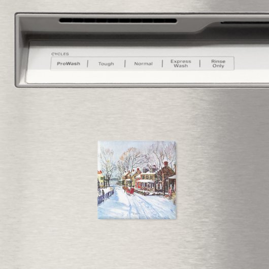 Winter Wonderland Magnet (In Situ (Geschirrspüler))