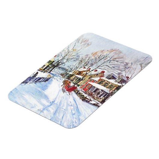 Winter Wonderland Magnet (Linke Seite)