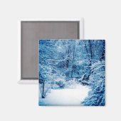 Winter Wonderland Magnet (Vorderseite/Rückseite)