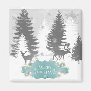 Winter Wonderland Magnet - Aquamarin