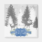 Winter Wonderland Magnet - Blau (Vorne)