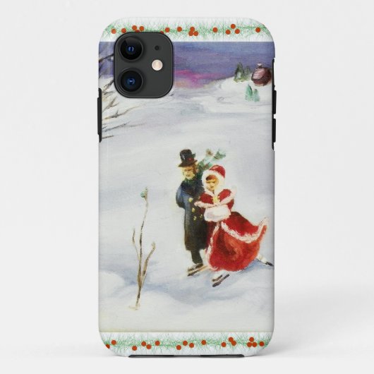 Winter Wonderland-Mate-Fall Case-Mate iPhone Hülle (Rückseite)