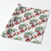 Winter Wonderland - Matte Wrapping Paper Geschenkpapier (Ungerollt)