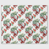 Winter Wonderland - Mattes Geschenkpapier (Flach)